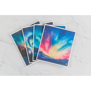 4 Pk Sponge Cloths - In the North-Colibri-Modern Rascals