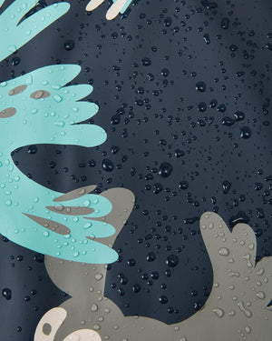 Vesi Waterproof Rain Coat - Navy