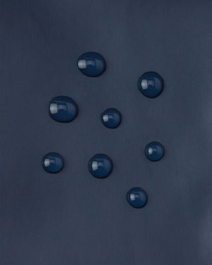 Rapakko Waterproof Rain Overall with Fleece Lining - Navy
