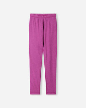 Taitoa Wool-Lyocell Blend Base Layer Set - Fucshia - Solid