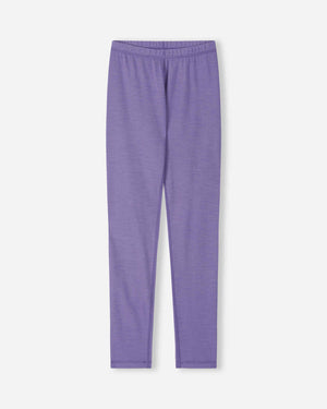 Taitoa Wool-Lyocell Blend Base Layer Set - Misty Violet - Solid