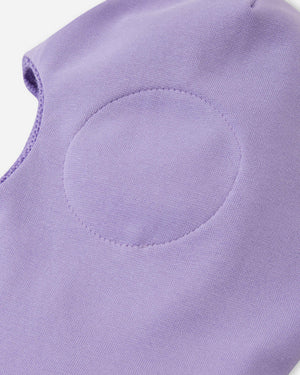 Starrie Merino Wool Cotton Lined Balaclava - Blooming Lilac
