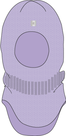 Starrie Merino Wool Cotton Lined Balaclava - Blooming Lilac