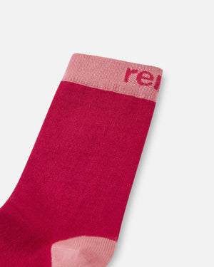 Parit Wool Blend Socks - 2 Pack - Rose Blush