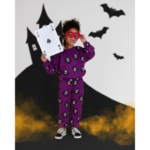 Ace of Spades Sweatpants - 1 Left Size 9-11 years-Raspberry Republic-Modern Rascals