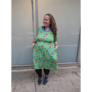 Adult's Christmas Bauble U-Neck Dress-Duns Sweden-Modern Rascals