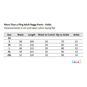 Adult's Classic Green Baggy Pants-More Than A Fling-Modern Rascals