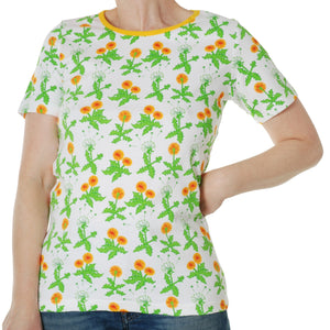 Adult's Dandelion Short Sleeve Shirt-Duns Sweden-Modern Rascals