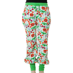 Adult's Flowers - Bay Green Baggy Pants-Duns Sweden-Modern Rascals