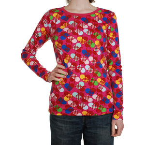 Adult's Hearts Long Sleeve Shirt-Duns Sweden-Modern Rascals