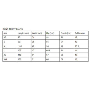 Adult's Orange Terry Trousers - 1 Left Size XS-Duns Sweden-Modern Rascals