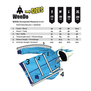 Adult's Powdo Snow Jacket - 2 Left Size 180 & 190cm-Weedo-Modern Rascals