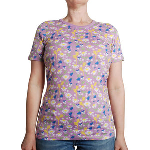 Adult's Summer Days - Violet Short Sleeve Shirt-Duns Sweden-Modern Rascals