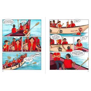 Andy's Tribal Canoe Journey Graphic Novel-Strong Nations Publishing-Modern Rascals