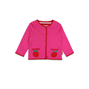 Apple Applique Reversible Jacket - 1 Left Size 2-3 years-Toby Tiger-Modern Rascals