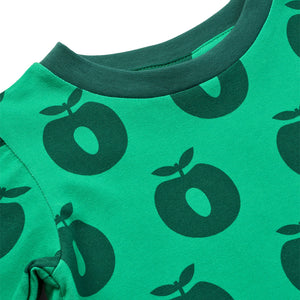 Apples Long Sleeve Shirt in Smafolk Green-Smafolk-Modern Rascals