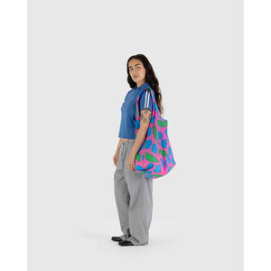 Baggu - Big Bag - Pink Apples & Bananas-Baggu-Modern Rascals