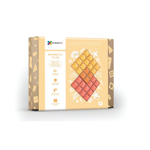 Base Plate Pack in Lemon & Peach - 2 Pieces-Connetix-Modern Rascals