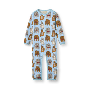 Bears Long Sleeve Long Legged Suit-Smafolk-Modern Rascals