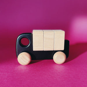 Black Truck with Blocks-Bajo-Modern Rascals