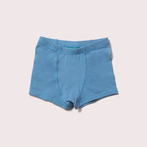 Blue Organic Underwear Set - 3 Pack - 2 Left Size 3-4 years-Little Green Radicals-Modern Rascals