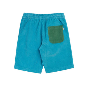 Boat Blue Harley Cord Shorts-Frugi-Modern Rascals