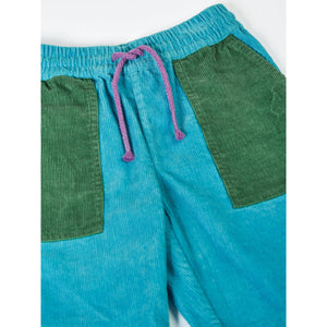 Boat Blue Harley Cord Shorts-Frugi-Modern Rascals