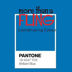 Brilliant Blue Long Sleeve Onesie - 1 Left Size 3-6 months-More Than A Fling-Modern Rascals