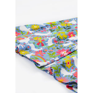 Bunny Bounce Issey Party Skater Dress-Frugi-Modern Rascals