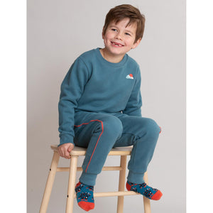 Busy Bean Joggers - Steel-Kite-Modern Rascals