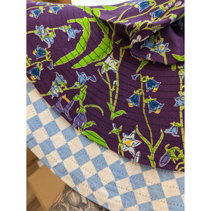 Campanula - Grape Woven Sunhat - 2 Left Size L-Duns Sweden-Modern Rascals