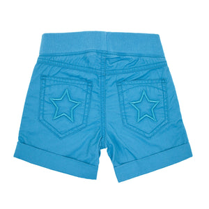 Canvas Star Shorts in Atlantis - 1 Left Size 3-4 years-Villervalla-Modern Rascals