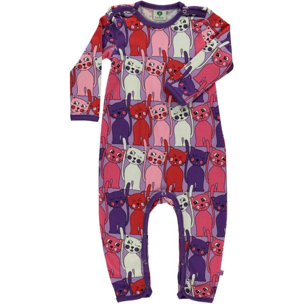 Cats Long Sleeve Suit in Viola - AW23 Edition-Smafolk-Modern Rascals