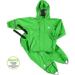 Classic Rain Suit Set - Green - 1 Left Size 6-9 month-CeLaVi-Modern Rascals