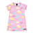 Cloud Short Sleeve Dress - Raspberry-Villervalla-Modern Rascals