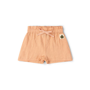 Coral Pink By The Sea Shorts-Little Green Radicals-Modern Rascals
