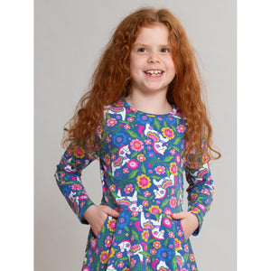 Darling Dala Long Sleeve Skater Dress-Kite-Modern Rascals