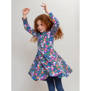 Darling Dala Long Sleeve Skater Dress-Kite-Modern Rascals