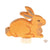 Deco Handpainted Rabbit Sitting-Grimms-Modern Rascals