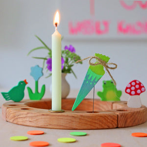 Deco School Cone - Neon Green-Grimms-Modern Rascals