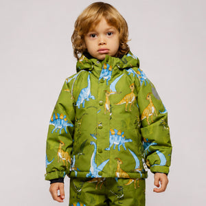 Dinosaurs Winter Jacket - 2 Left Size 4-5 & 5-6 years-Smafolk-Modern Rascals