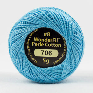 Eleganza #8 Perle Cotton, 5g Ball - Assorted Colours-WonderFil Specialty Threads-Modern Rascals