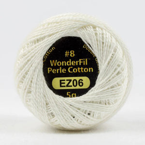 Eleganza #8 Perle Cotton, 5g Ball - Assorted Colours-WonderFil Specialty Threads-Modern Rascals