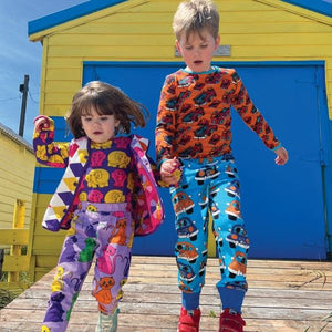 Elephant Long Sleeve Shirt - Purple Heart - 1 Left Size 9-10 years-Smafolk-Modern Rascals