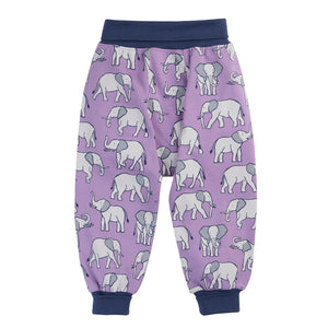 Elephant Parade Parsnip Pants - 1 Left Size 3-4 years-Frugi-Modern Rascals