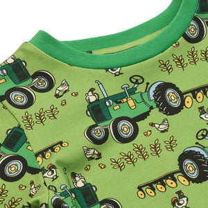 Elstar Long Sleeve Shirt With Tractor - 1 Left Size 3-4 years-Smafolk-Modern Rascals