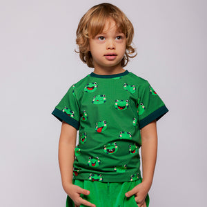 Elstar T-Shirt With Frogs-Smafolk-Modern Rascals