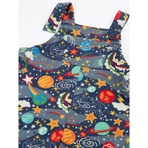 Explore The Stars Parsnip Dungarees - 2 Left Size 3-4 & 4-5 years-Frugi-Modern Rascals