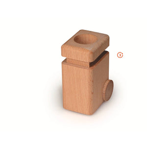 Fagus Vehicles - Garbage Can for Garbage Truck - Assorted Colours-Fagus-Modern Rascals