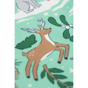 Festive Forest Libby Leggings - 1 Left Size 2-3 years-Frugi-Modern Rascals
